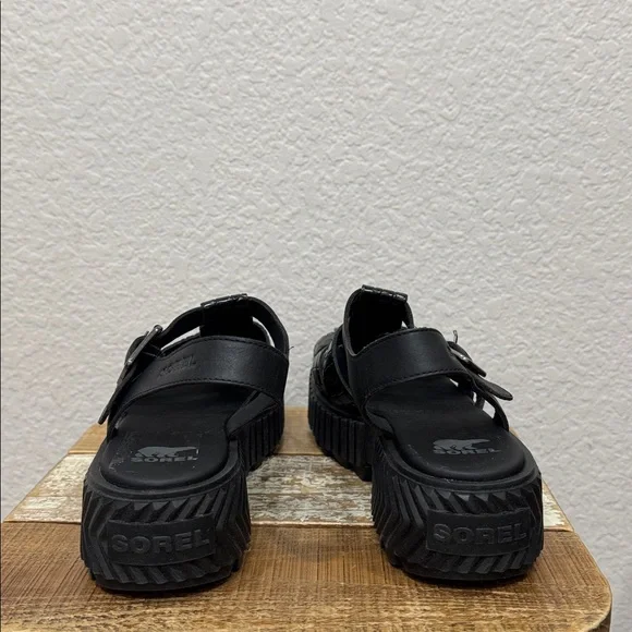 Sorel Ona Streetworks Leather Fisherman Sandals Size 9 NEW - Picture 6 of 9